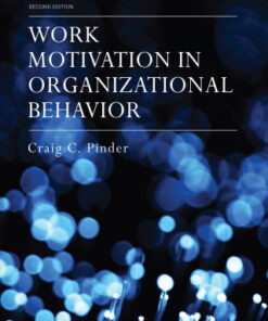 Work Motivation in Organizational Behavior 2nd Edition - Original PDF