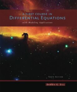 A First Course in Differential Equations with Modeling Applications 10th Edition - Original PDF