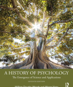 A History of Psychology: The Emergence of Science and Applications 7th Edition - Original PDF