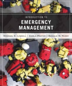 Wiley Pathways Introduction to Emergency Management 1st Edition - Original PDF