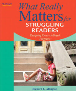 What Really Matters for Struggling Readers 3rd Edition Designing Research-Based Programs - Original PDF