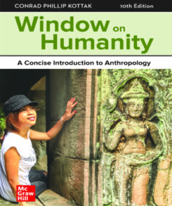 Window on Humanity: A Concise Introduction to Anthropology 10th Edition - Original PDF