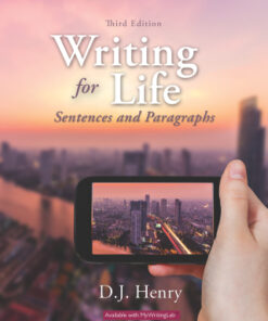 Writing for Life: Sentences and Paragraphs 3rd Edition - Original PDF