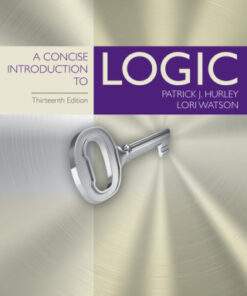 A Concise Introduction to Logic 13th Edition - Original PDF