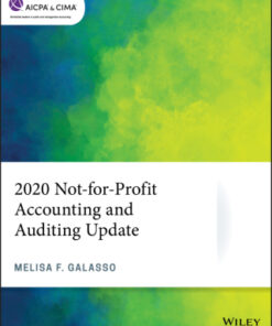 2020 Not-for-Profit Accounting and Auditing Update 1st Edition - Original PDF