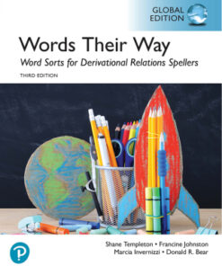 Word Sorts for Derivational Relations Spellers, Global Edition 3rd Edition - Original PDF