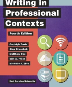 Writing in Professional Contexts 4th Editionn - Original PDF