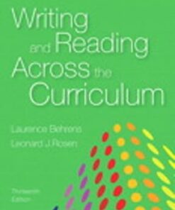 Writing and Reading Across the Curriculum 13th edition - Original PDF