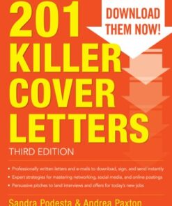 201 Killer Cover Letters Third Edition 3rd Edition - Original PDF