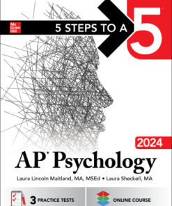 5 Steps to a 5: AP Psychology 2024 1st Edition - Original PDF
