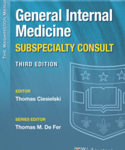 Washington Manual® General Internal Medicine Consult 3rd Edition - Original PDF