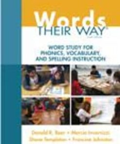 Words Their Way: Word Study for Phonics, Vocabulary, and Spelling Instruction 6th edition - Original PDF