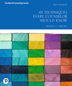 45 Techniques Every Counselor Should Know 3rd Edition - Original PDF