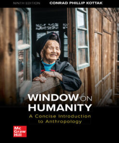 Window on Humanity: A Concise Introduction to General Anthropology 9th Edition - Original PDF