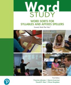 Word Study: Word Sorts for Syllables and Affixes Spellers 3rd Edition - Original PDF