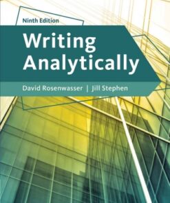 Writing Analytically 9th Edition - Original PDF