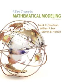 A First Course in Mathematical Modeling 5th Edition - Original PDF
