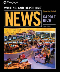 Writing and Reporting News: A Coaching Method 8th Edition - Original PDF