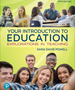 Your Introduction to Education: Explorations in Teaching 5th Edition - Original PDF