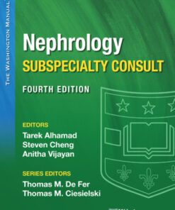 Washington Manual Nephrology Subspecialty Consult 4th Edition - Original PDF