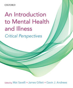 A Critical Introduction to Mental Health and Illness 1st Edition Critical Perspectives - Original PDF