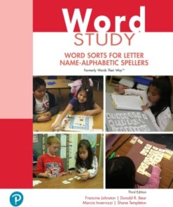 Word Study: Word Sorts for Letter Name-Alphabetic Spellers 3rd Edition - Original PDF