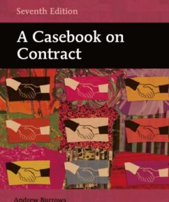 A Casebook on Contract 1st Edition - Original PDF
