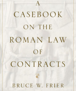 A Casebook on the Roman Law of Contracts - Original PDF